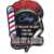 plaque métal barber shop 39x31