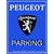 plaque-metal-deco-peugeot-parking