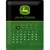 calendrier métal john deere vintage