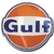 plaque vintage gulf