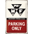 plaque massey ferguson parking only