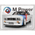 plaque en relief bmw motorsport M Power E30 30x40cm