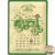 plaque métal calendrier john deere 30x40cm