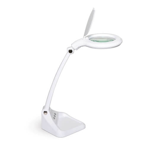 Lampe loupe led Maul Iris blanche