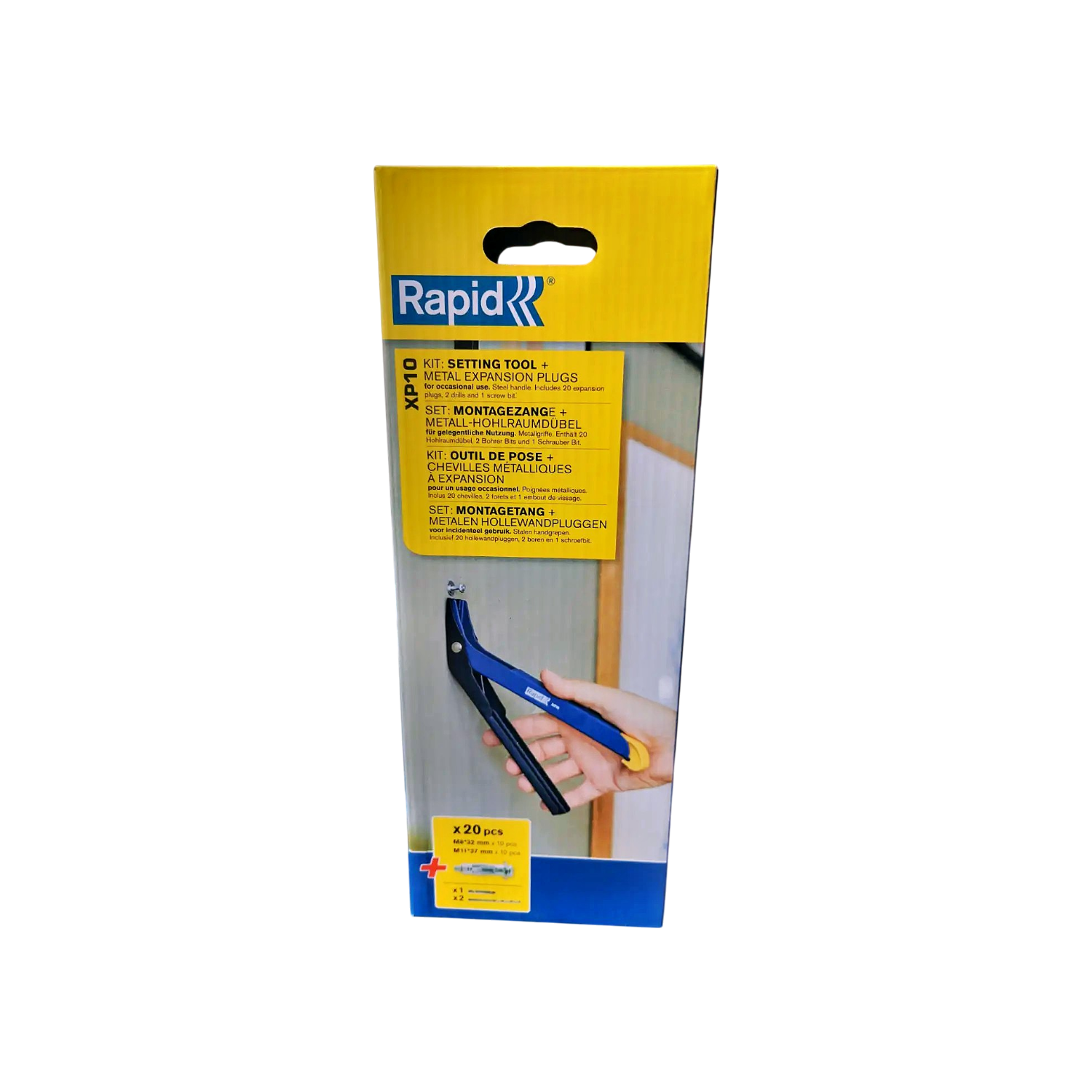 Kit expansion Rapid XPT10 avec chevilles métalliques