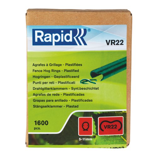 agrafes VR22 verte Rapid en boite 1600