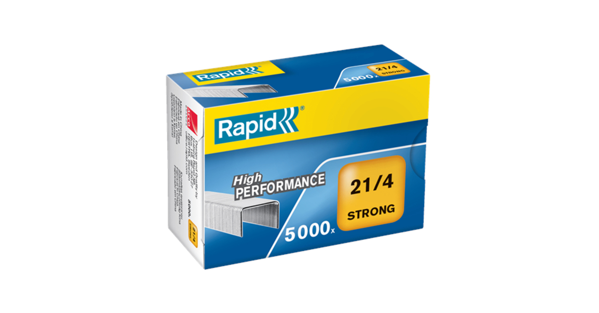 Agrafe Rapid 26/8 Galvanisée - Boîte De 5000