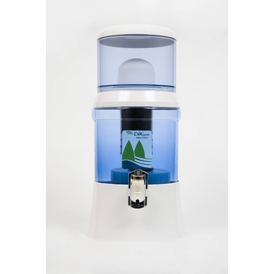 Fontaine EVA BEP 7 litres en verre - filtrante et magnétisante