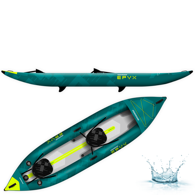 PACK KAYAK GONFLABLE AQUADESIGN EPYX 380