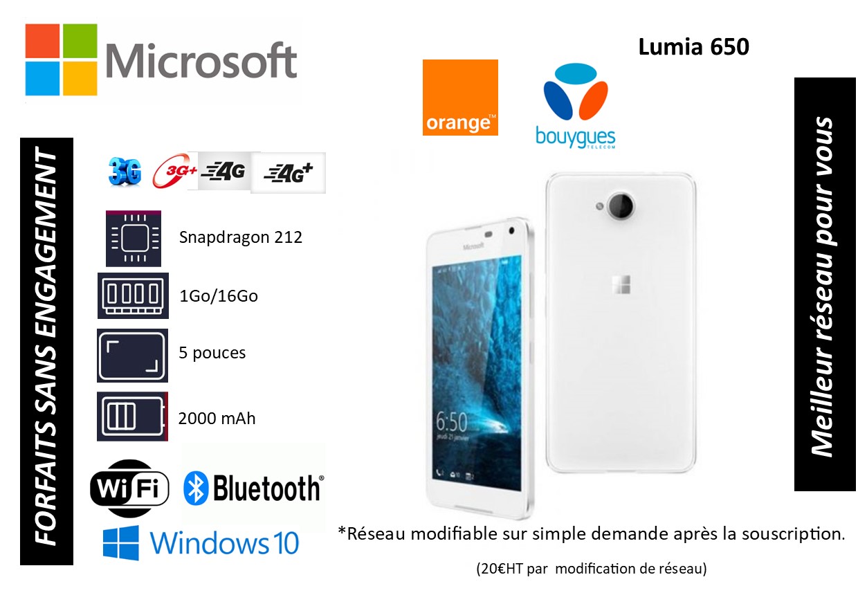 Microsoft Lumia 650 – Grade A