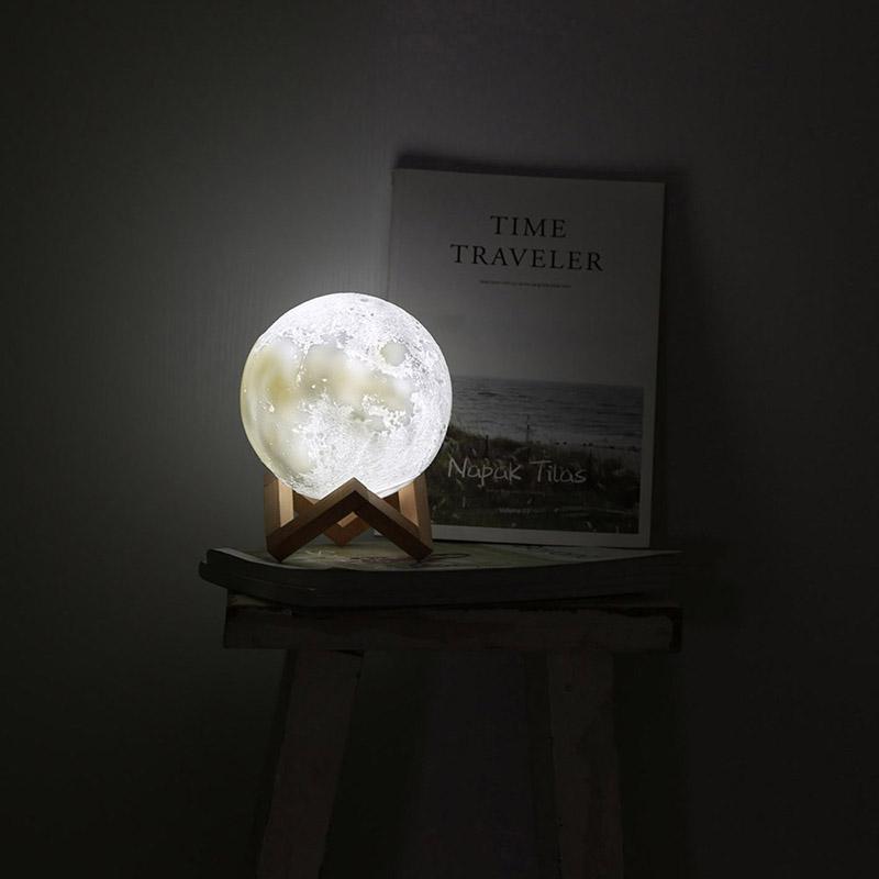 Lampe Lune 3D 