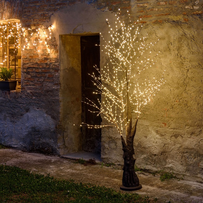 Arbre Lumineux LED, Bonsaï Lampe de Table,50cm Lampe de table LED