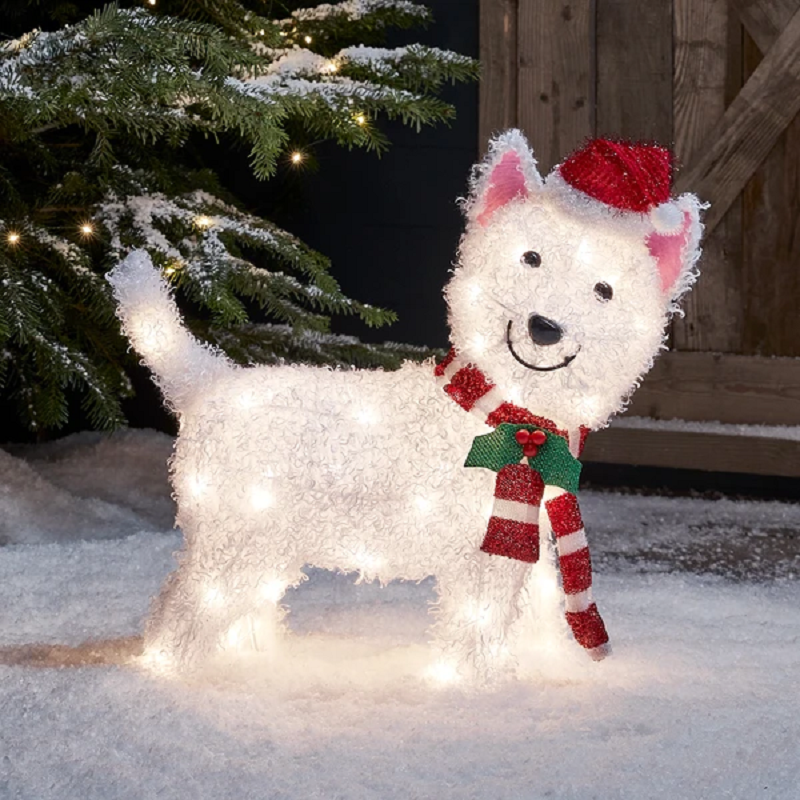 Guirlande lumineuse extérieure 20 Flocons de Neige-Deco Lumineuse