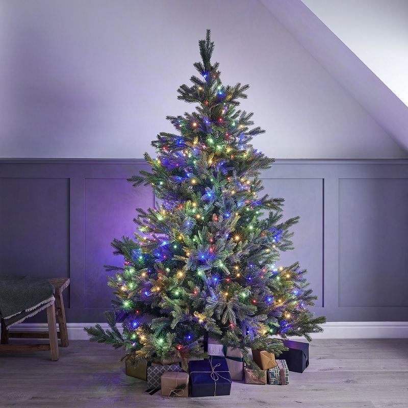 Guirlande de Noël LED extérieure blanc 8m LED bicolore aux choix