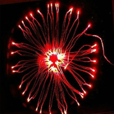 Guirlande lumineuse à piles 40 LEDS ROSES-Deco Lumineuse