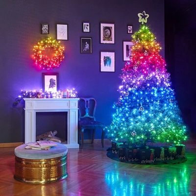 Sapin lumineux led de Noël extérieur 4.00M 640 LED-Deco Lumineuse