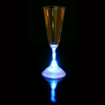 flute champagne led bleu  vendue sur www.deco-lumineuse.fr
