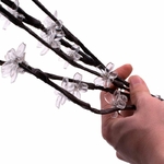 branches lumineuses a led arbres cerisier