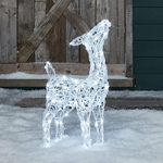 duo biche et faon lumineux décoration noël 2020 vendu sur deco-lumineuse.fr