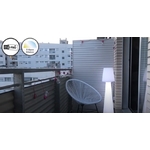 lampe à led sans fil rechargeable ext pour terrasses balcon lola 110 vendue se deco-lumineuse.fr