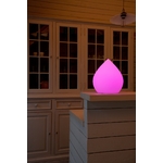 lampe led sans fil rvb rechargeable flottante magic cone vendue sur deco-lumineuse.fr