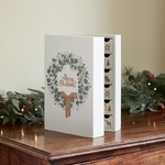calendrier avent lumineux bois foret enchantee christmas vendue sur deco-lumineuse.fr