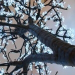 arbre lumineux led cerisier vendu sur www.deco-lumineuse.fr