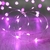 guirlande lumineuse led fil argent 20 micro led violette vendue sur deco-lumineuse.fr