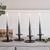set de 4 bougies led chandelle ombre gris fonce en cire veritable et telecommande vendu sur deco-lumineuse.fr