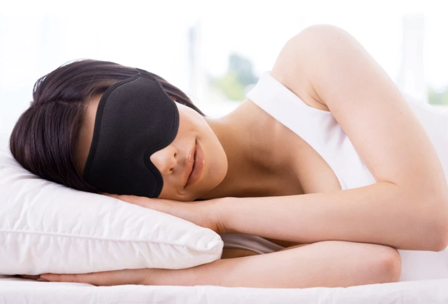 Masque de sommeil 3D en mousse à mémoire de forme