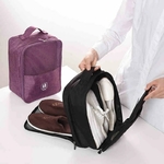 Sac-de-rangement-pour-chaussures-de-voyage-imperm-able-Portable-noir-et-gris-organisateur-de-valise