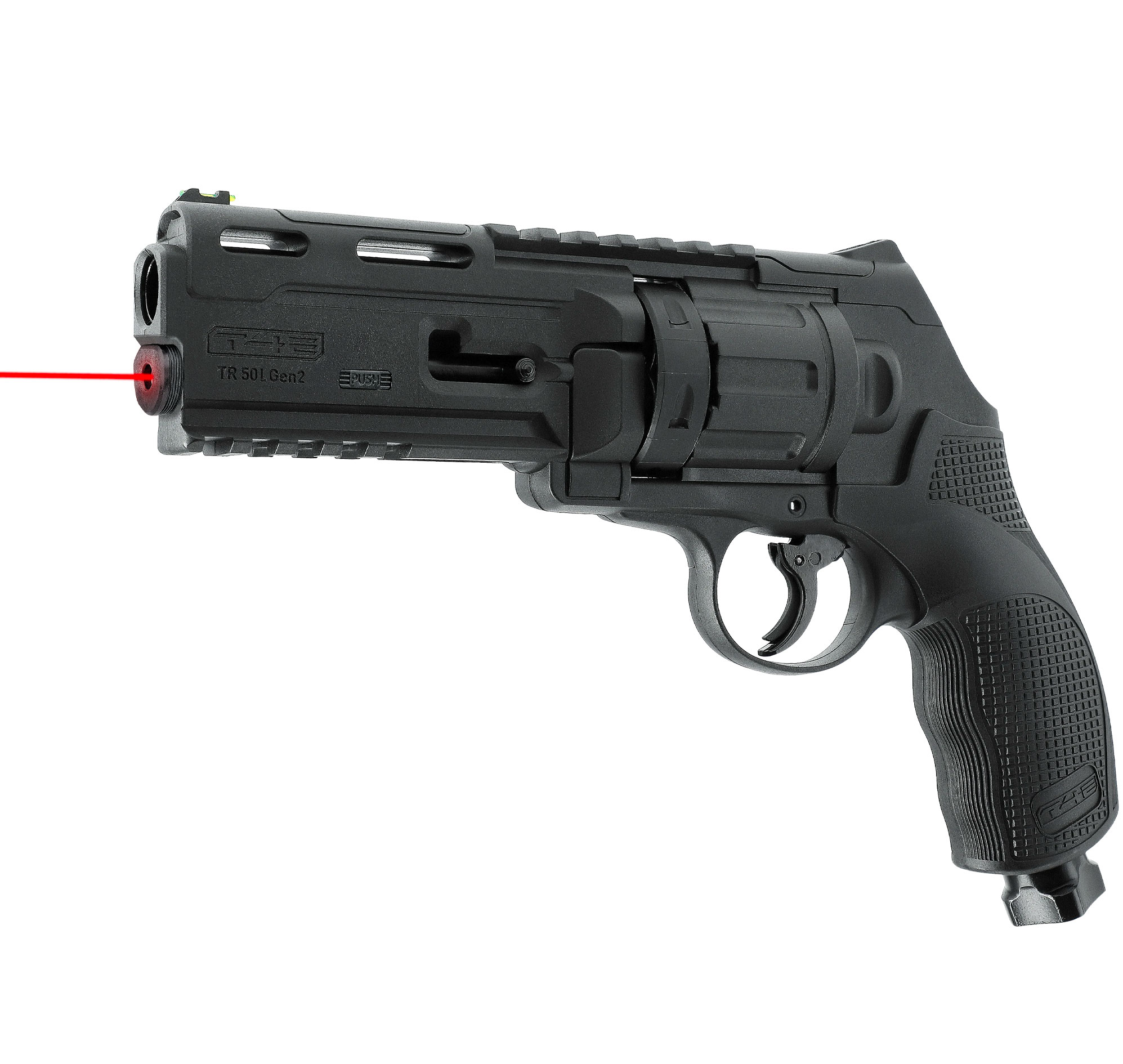 Pack-SafeStrike-Revolver-de-défense-Umarex-T4E-TR50L-laser-intégré-cal.-50-13-joules-+-Balle-de-défense-poivre,-RBI-coeur-métal-et-10-sparclettes-CO2-3