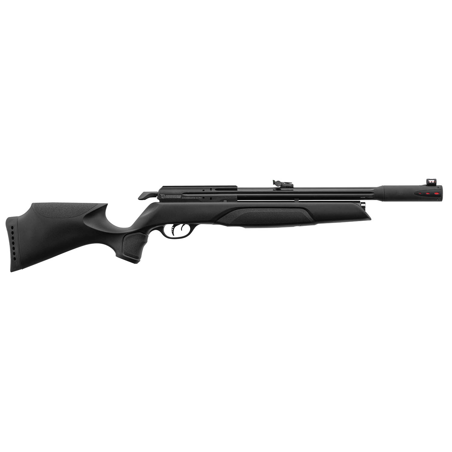 Carabine PCP Gamo Arrow seule, vue du côté droit, crosse synthétique noire
