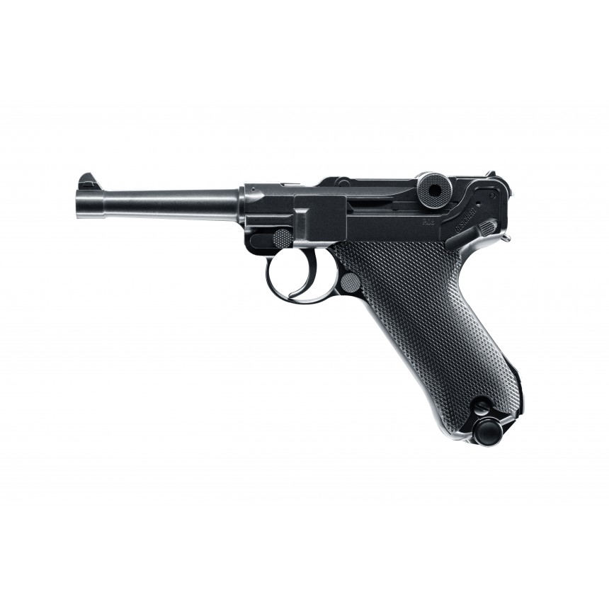 Pistolet Umarex Legends P08 vu du côté gauche