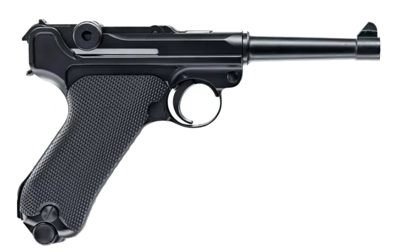 Pistolet Umarex Legends P08 vu du côté droit