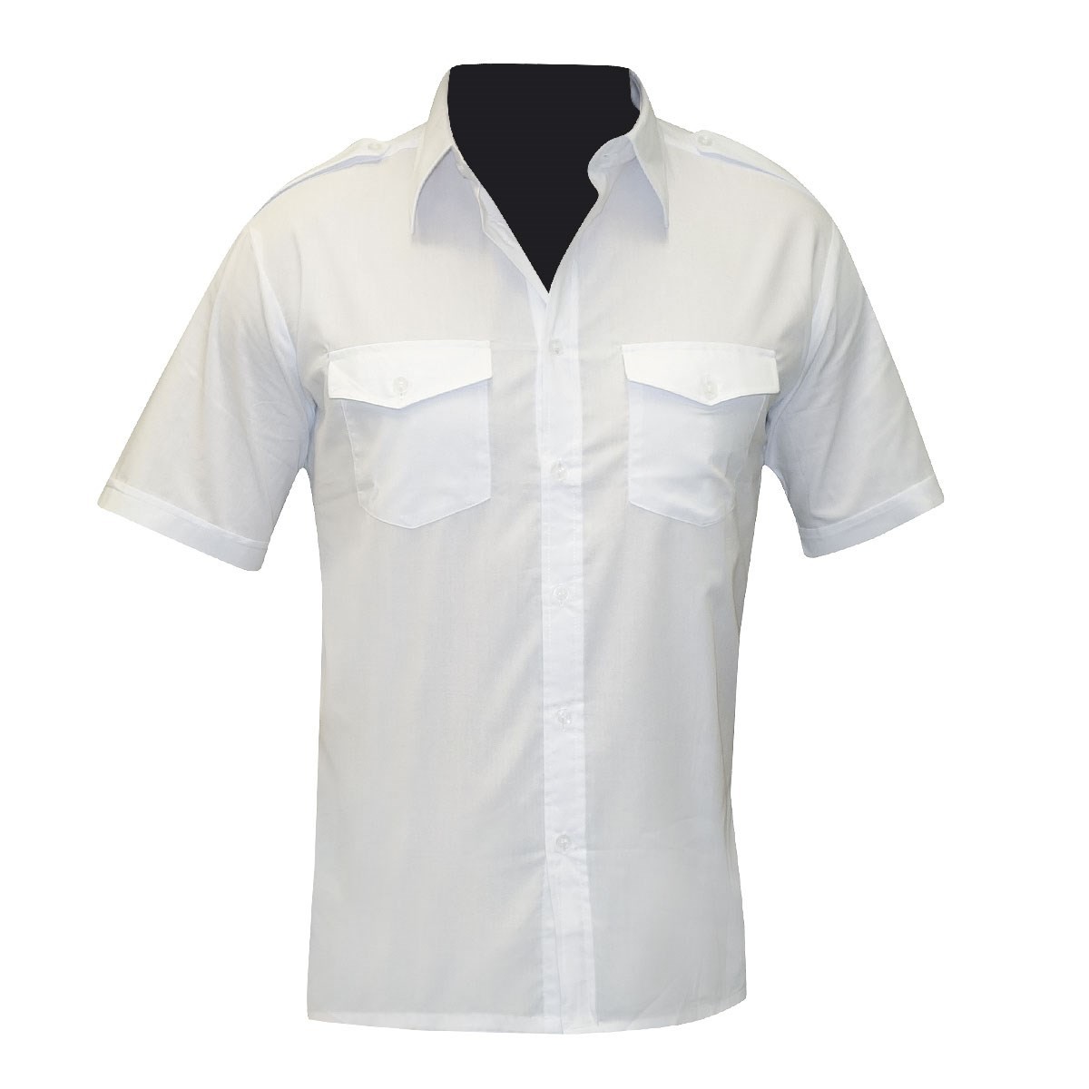 Chemise Manches Courtes Enfant Pour École - Uni, Col Classique - Pour Garçons Et Filles - Tissu Coton Doux - Tenue Scolaire Ou Événement