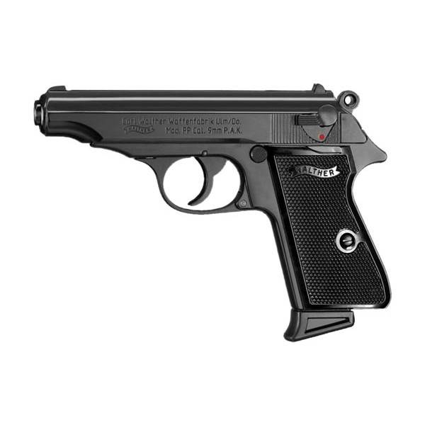 Pistolet Walther PP Noir cal. 9mm UMAREX