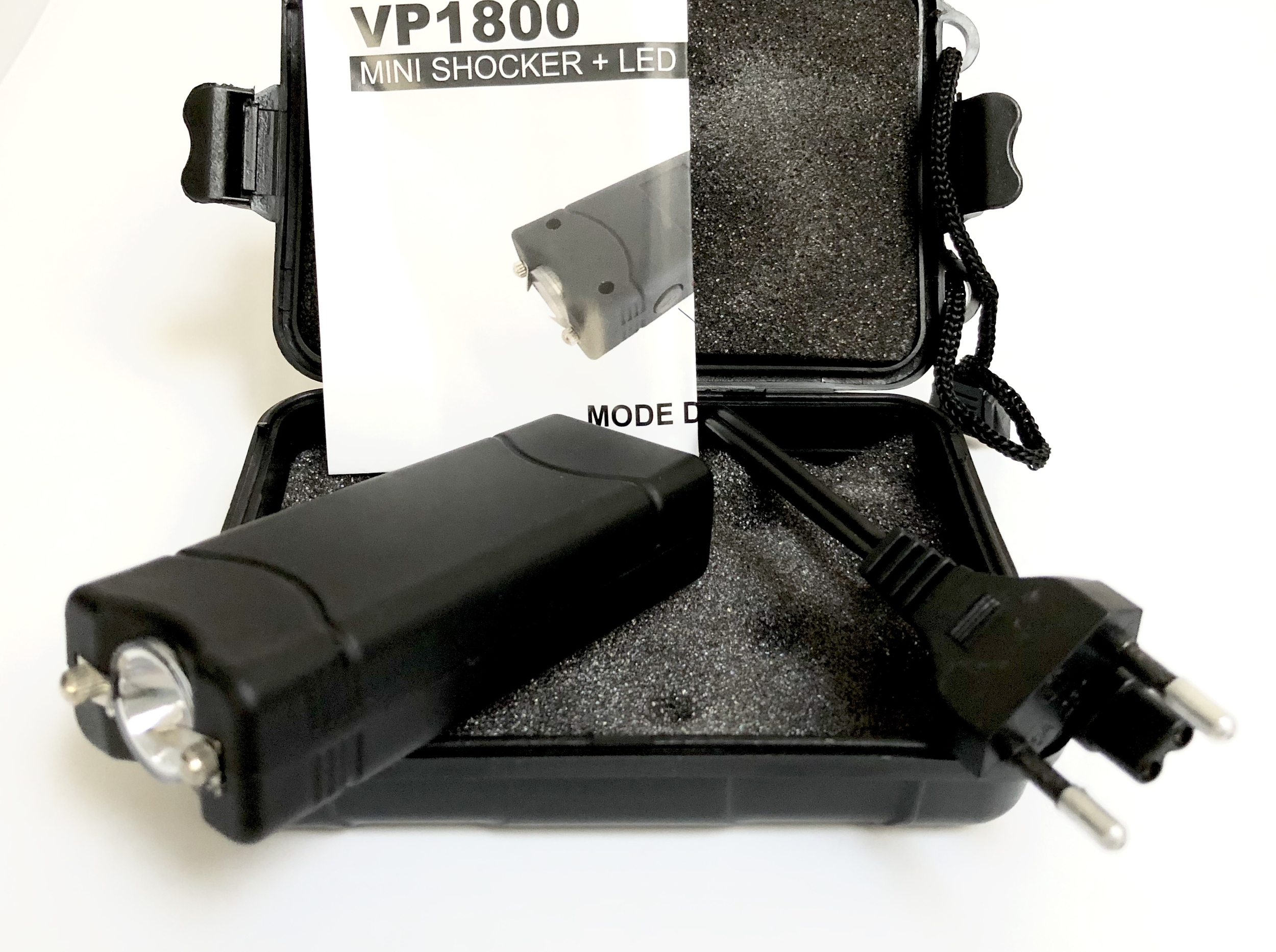 Shocker électrique puissant VPROTEC 3,2 millions de volts - securicount