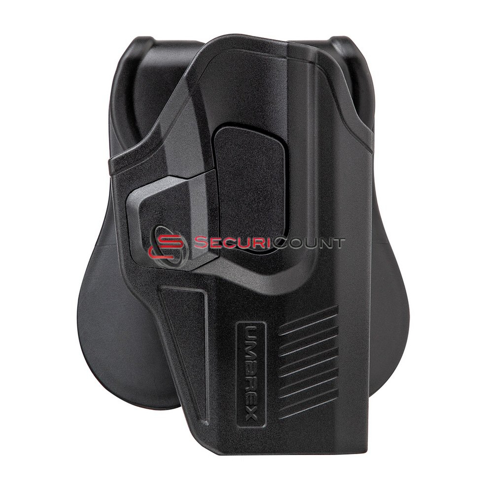 Holster rigide Paddle rétention UMAREX GLOCK 17 ET GLOCK (18C, 19, 22GEN4)