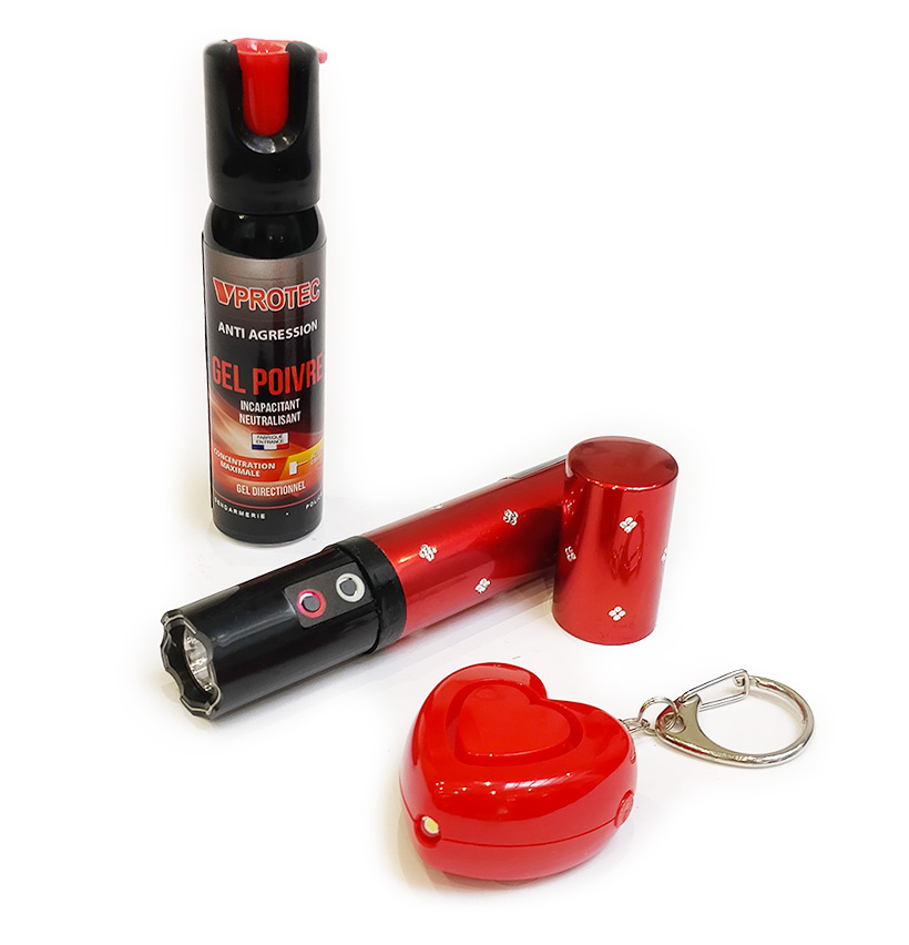 Pack de défense lipstick rouge
