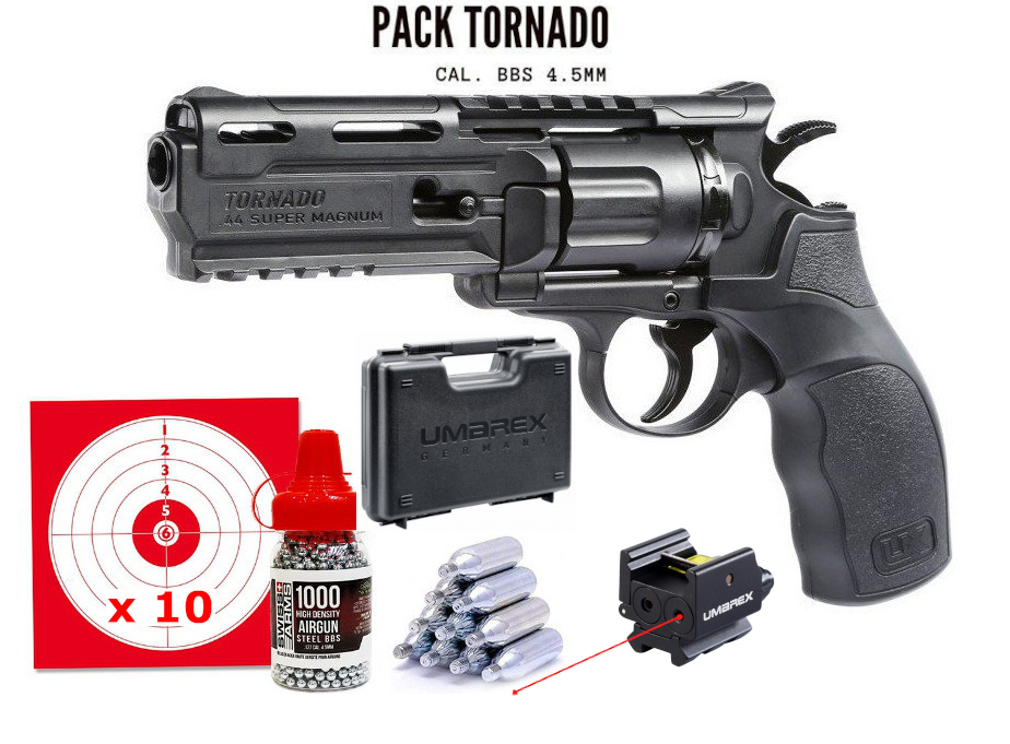 Pack Revolver UX Tornado BB 4.5mm 2.5 joules