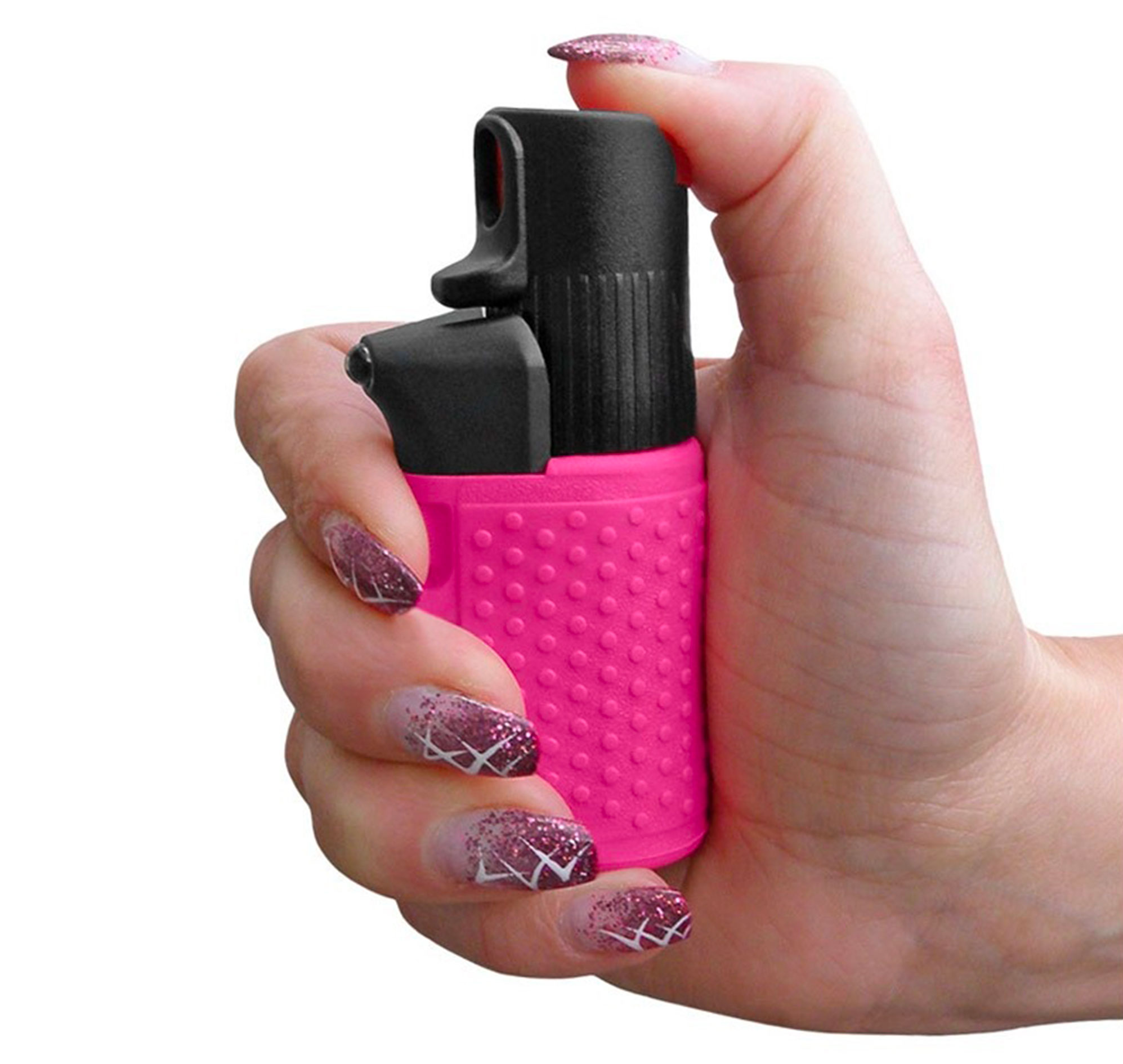 Lampe-de-poche---Aérosol-de-défense-au-poivre-Hurricane-Rose-15ml-2