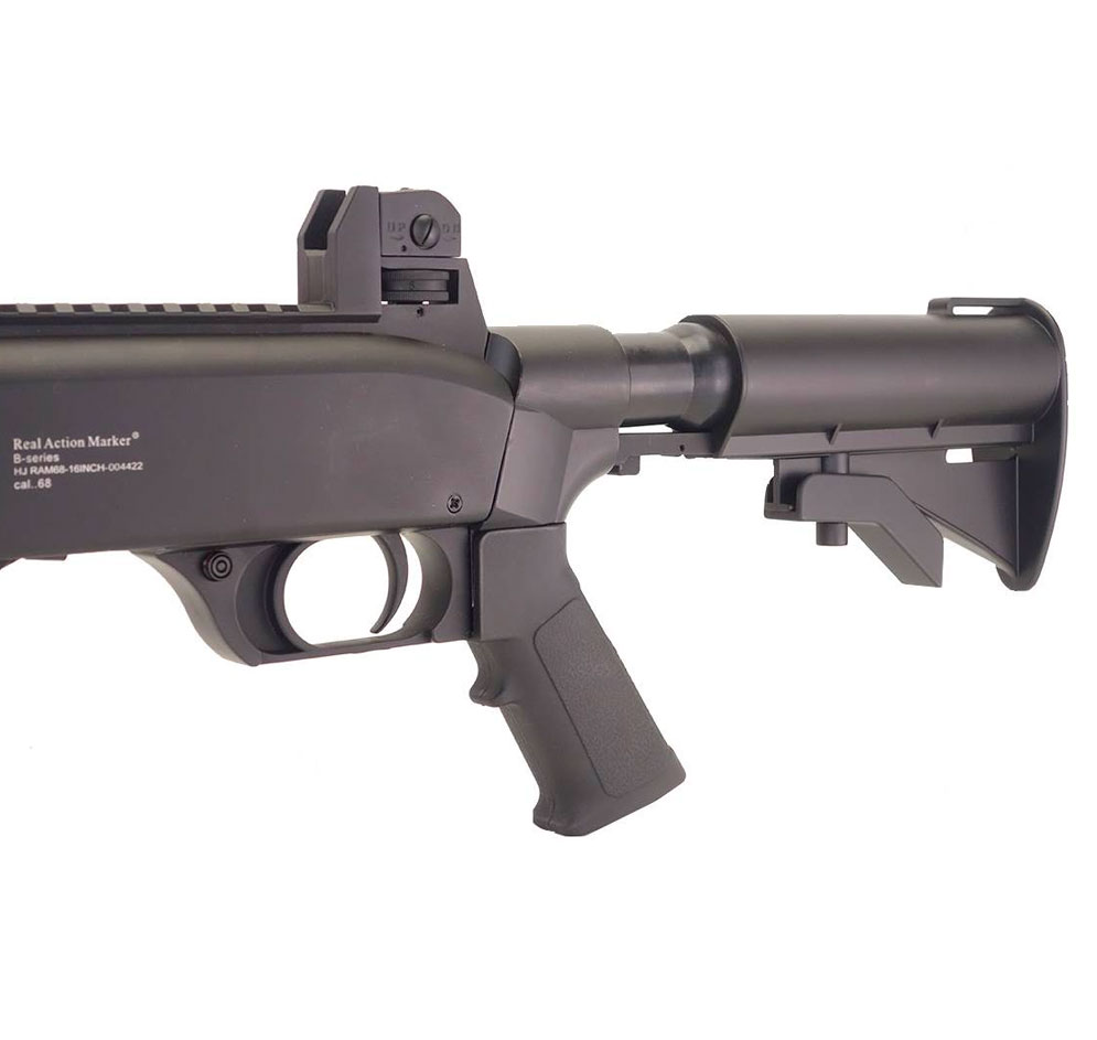 Fusil-à-pompe-de-défense-SG68-CO2--88g-14-pouces-cal.68---16-joules-4