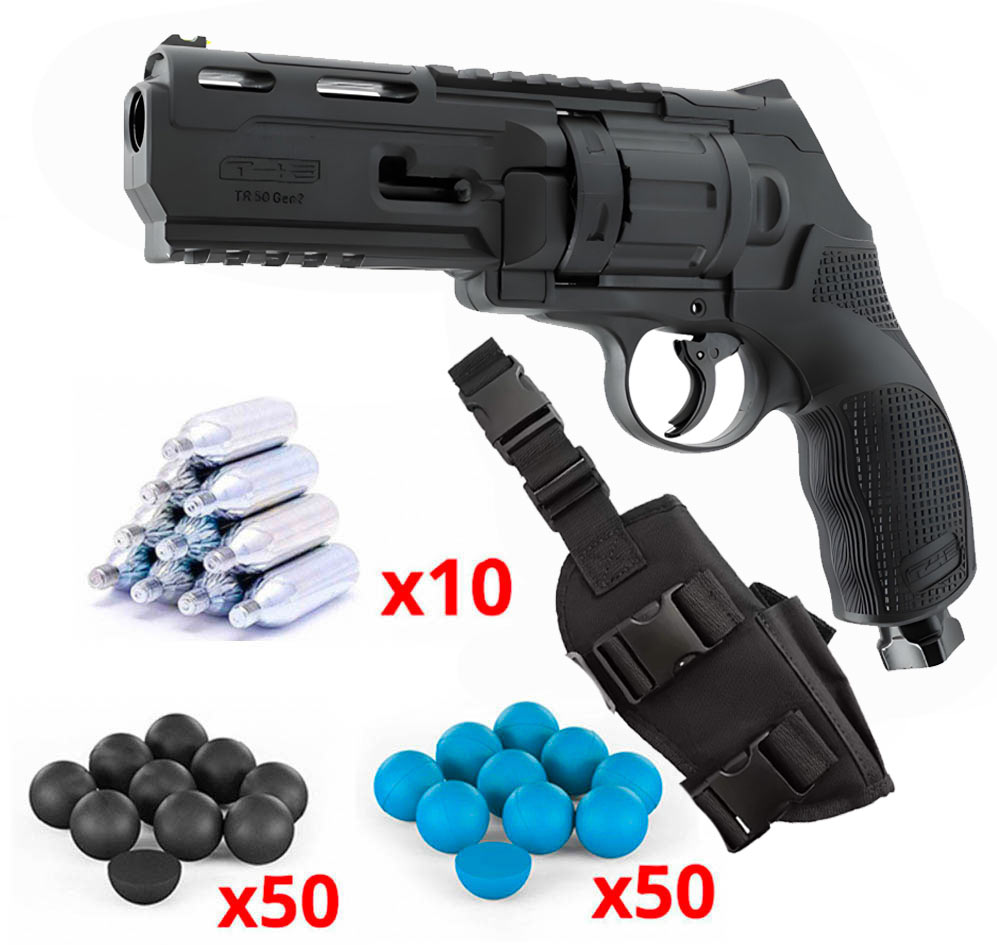 Revolver-de-défense-Umarex-TR50-cal.-50-17-joules-+-Holster-cuisse-1