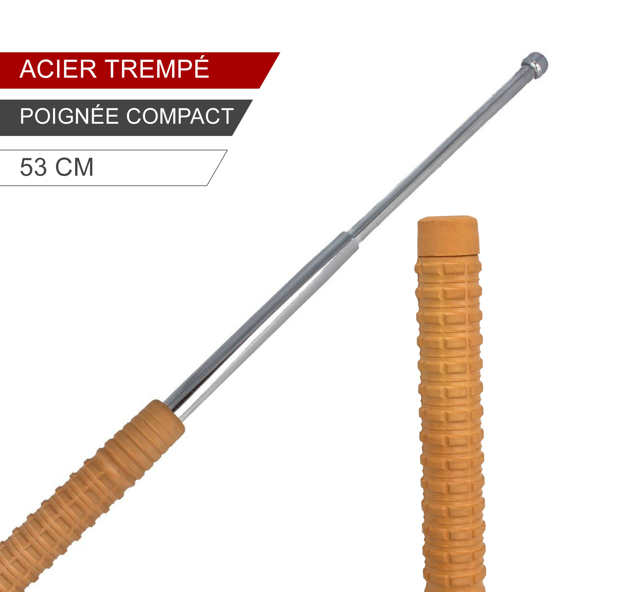 _Matraque---Bâton-télescopique-acier-trempé-ESP-53-cm-et-étui-Quick-Change-Tan-Coyote---Khaki-1