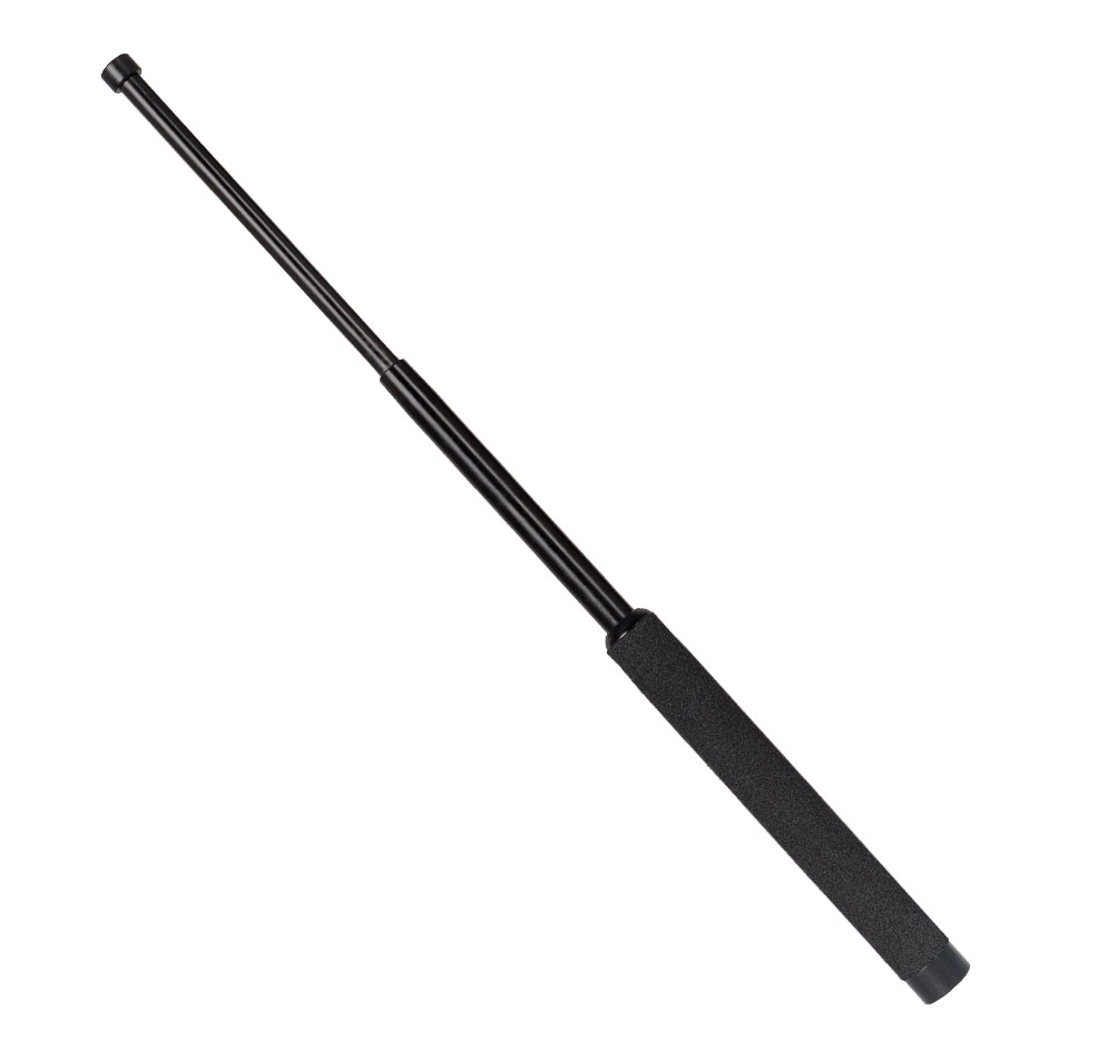 Matraque-télescopique-en-Acier-53,5-cm-avec-Poignée-Mousse-et-Etui-en-Cordura-Noir-6