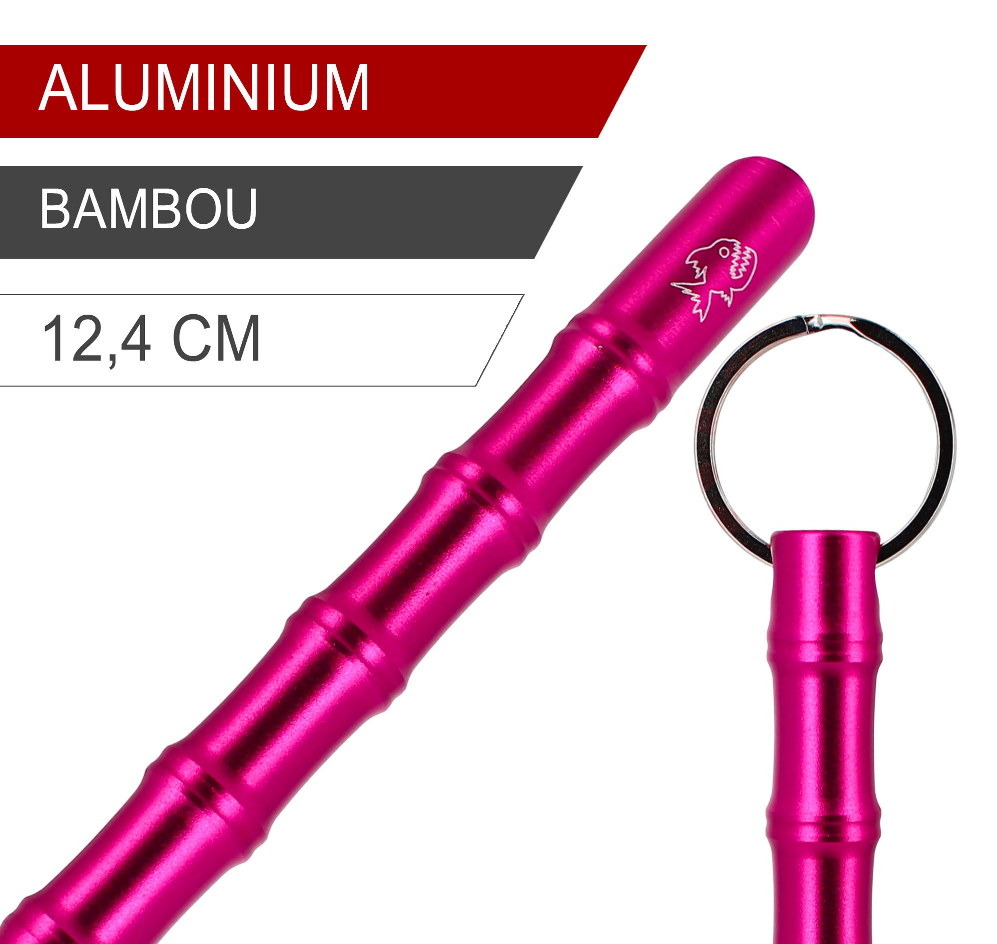 kubotan-bambou-124mm-rose-piranha-pkb4-1