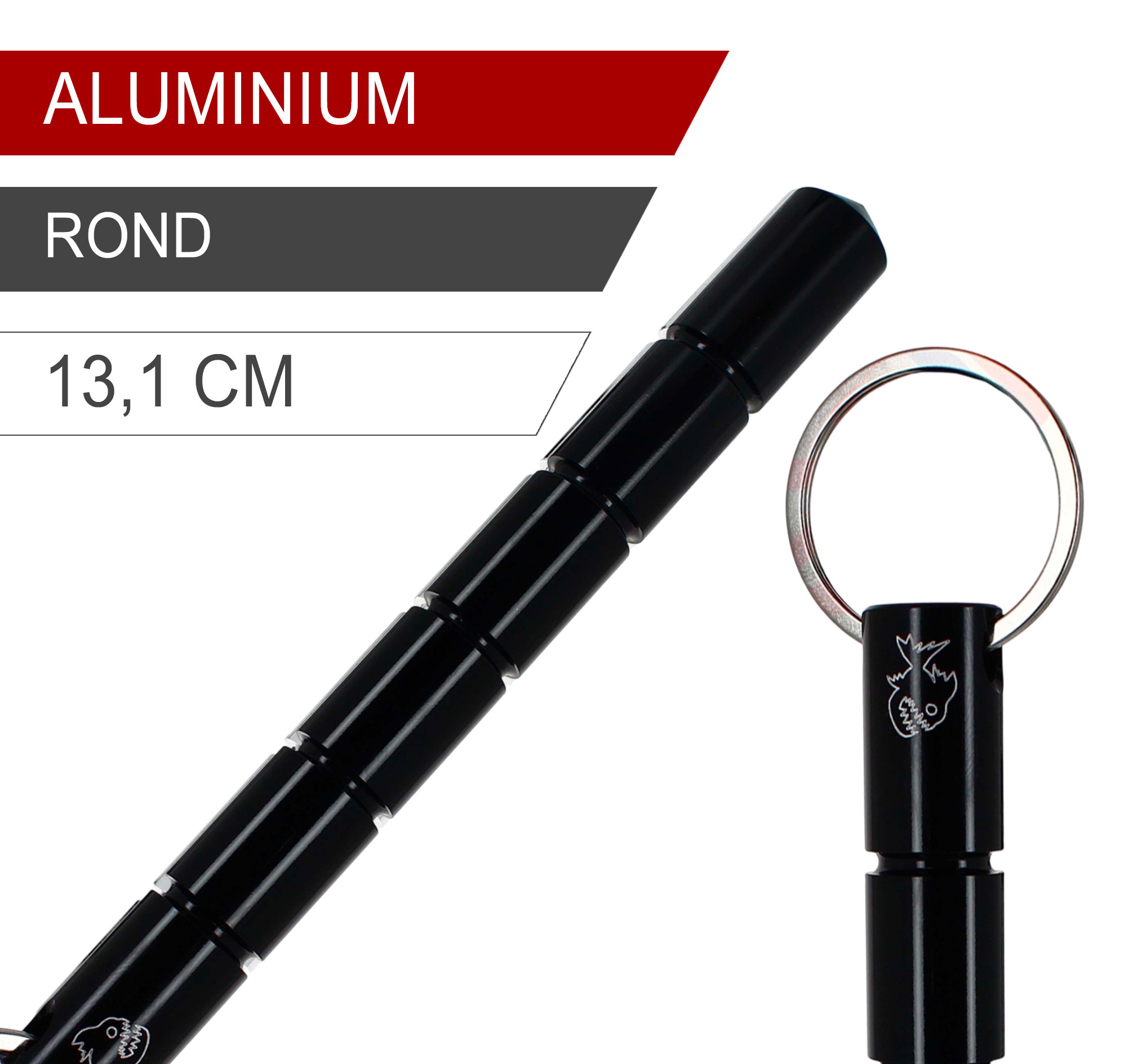 kubotan-rond-131mm-noir-piranha-pkb2-2