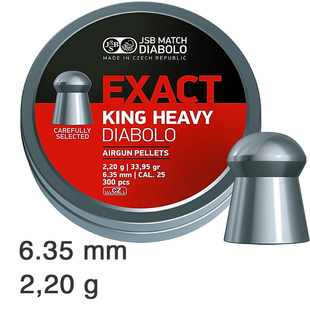 350-Plombs-Exact-Jumbo-King-Heavy-JSB-Diabolo-cal.-6,35-mm-2,20-g-1