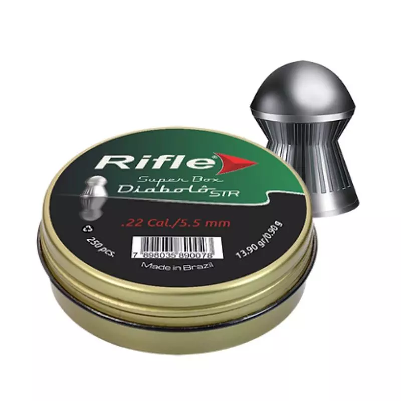 250 plombs Rifle STR tête ronde cal. 5,5 mm – 0,90 g 1